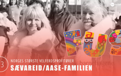 Norges største velferdsprofitører: 3. FUS | Trygge barnehager | SFR Holding AS